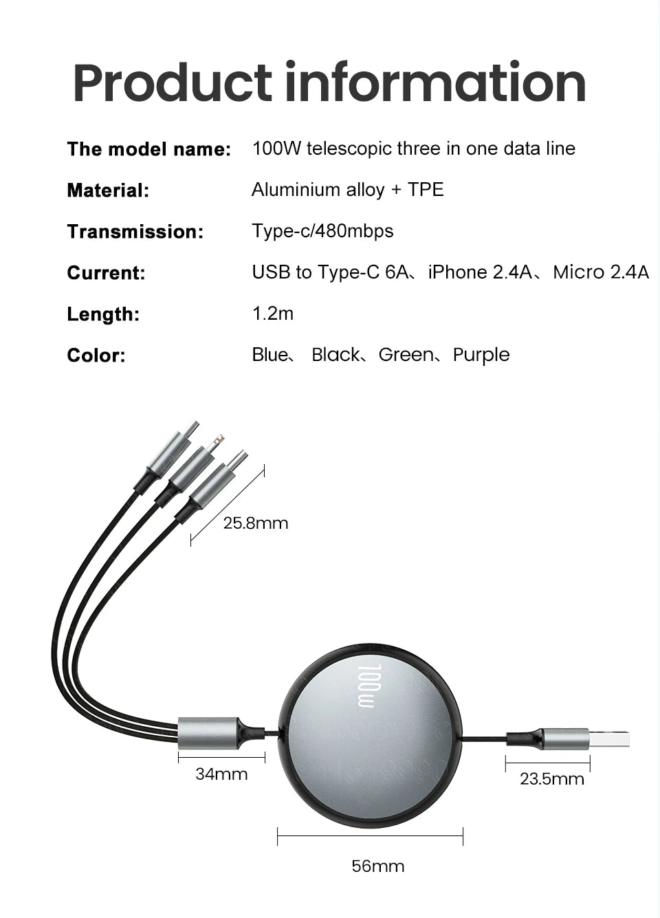 Three In One Charger