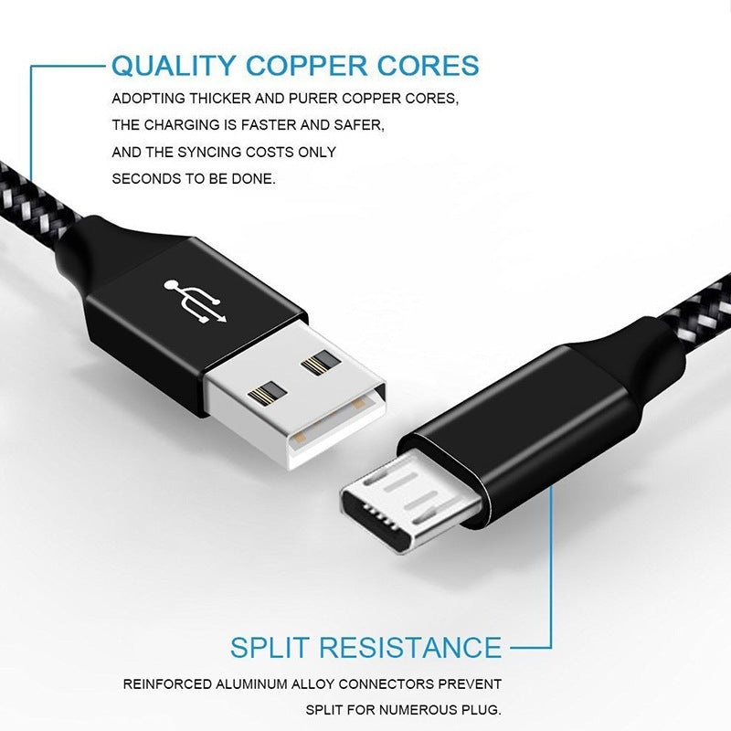 Braided Charger Cable