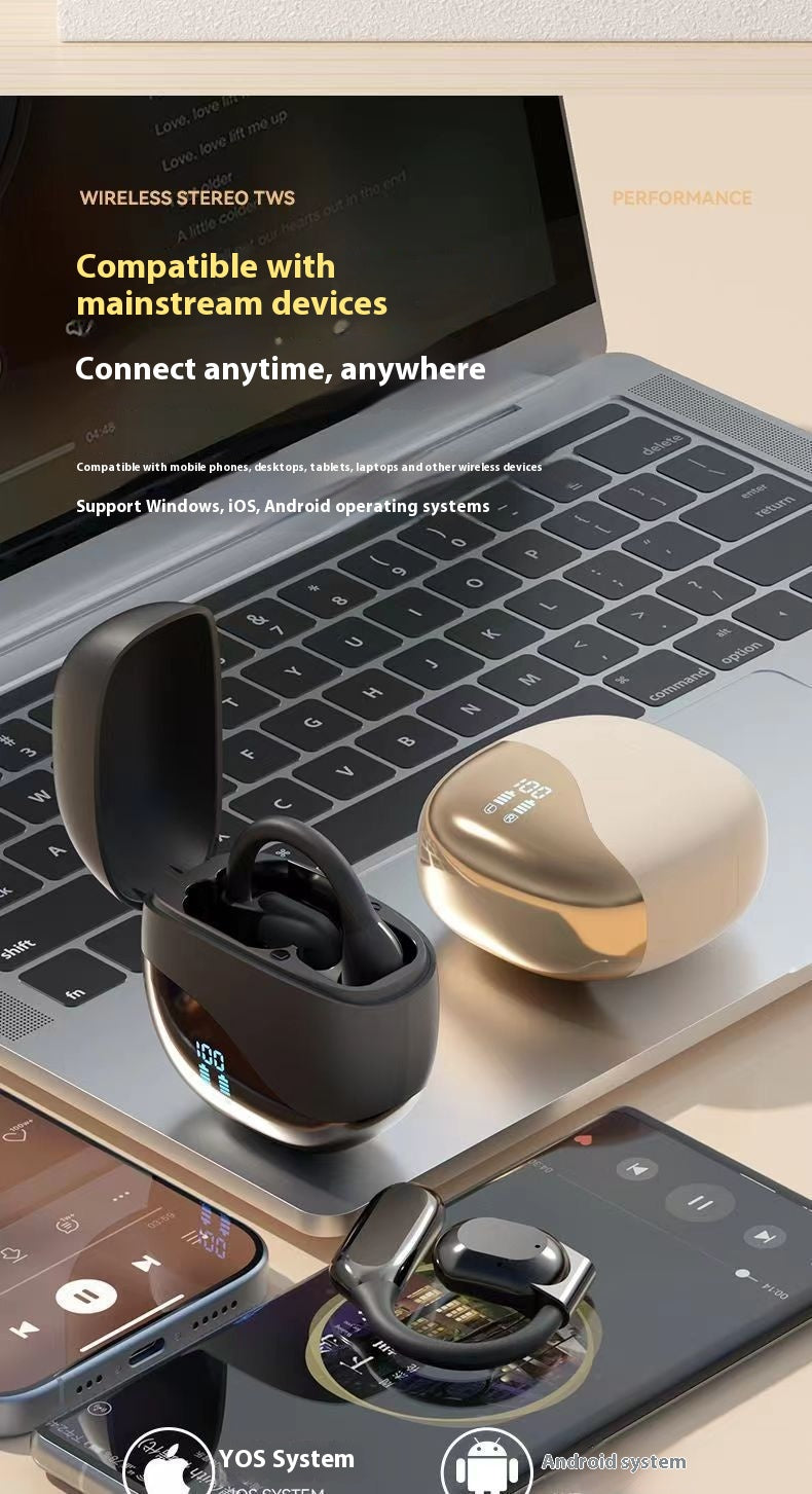 Non In-ear Bluetooth Headset