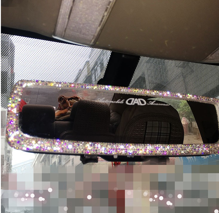 Bling Diamond Mirror Cover