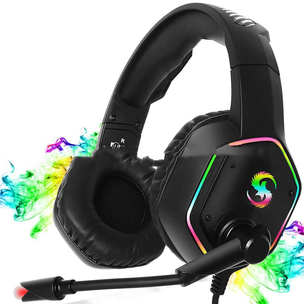 RGB Light Gaming Headset