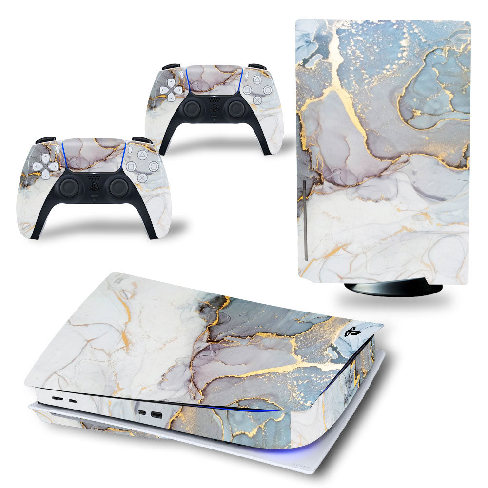 White PS5 Vinyl Decals