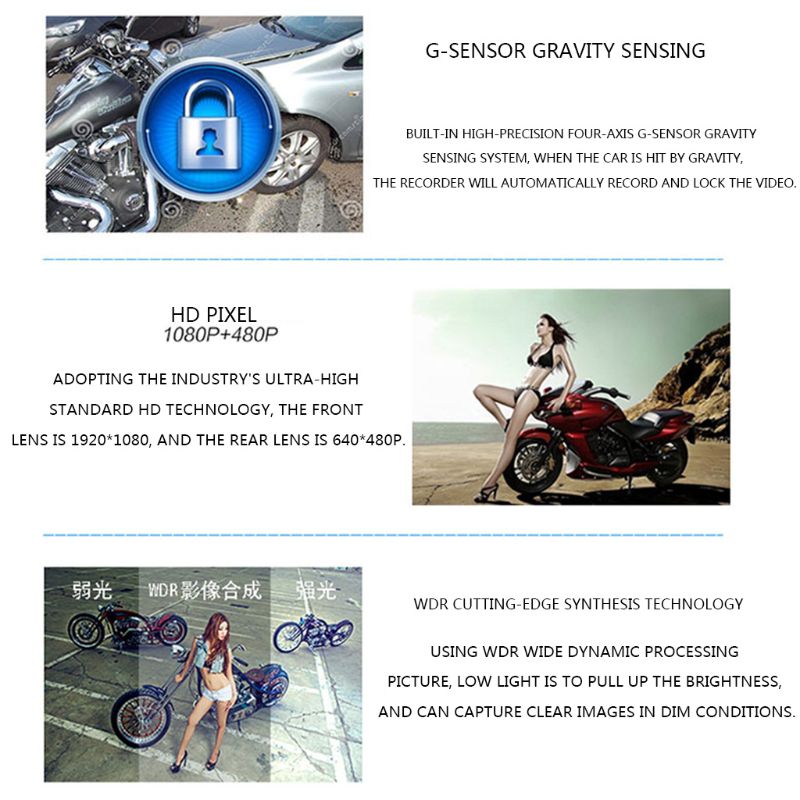Motorcycle Dash Cam