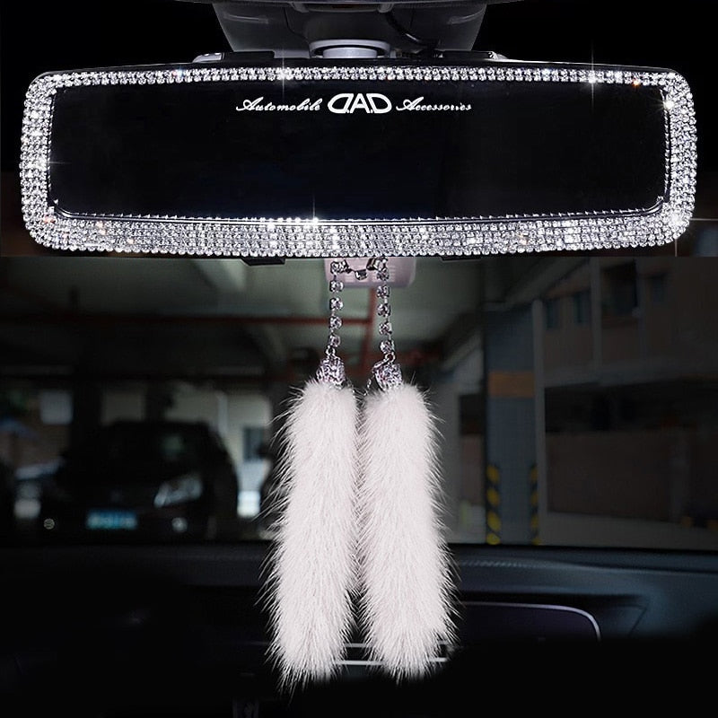 Bling Diamond Mirror Cover