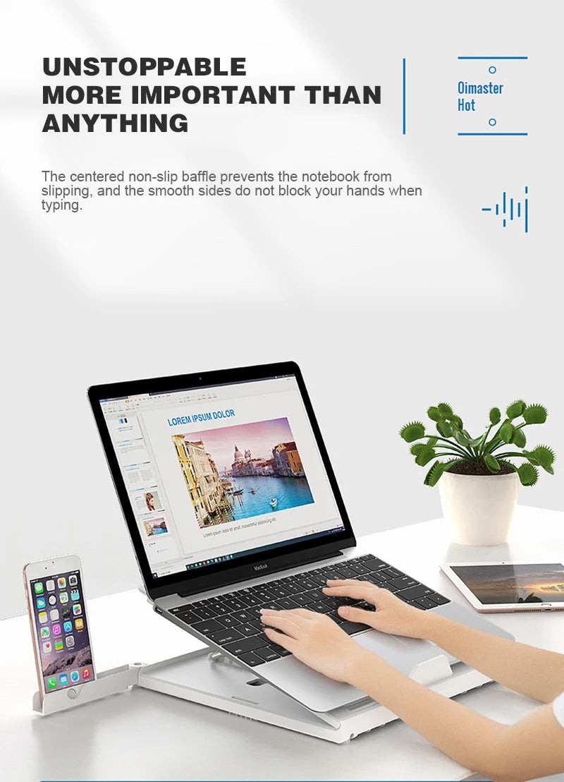 Aluminum Folding Laptop Stand