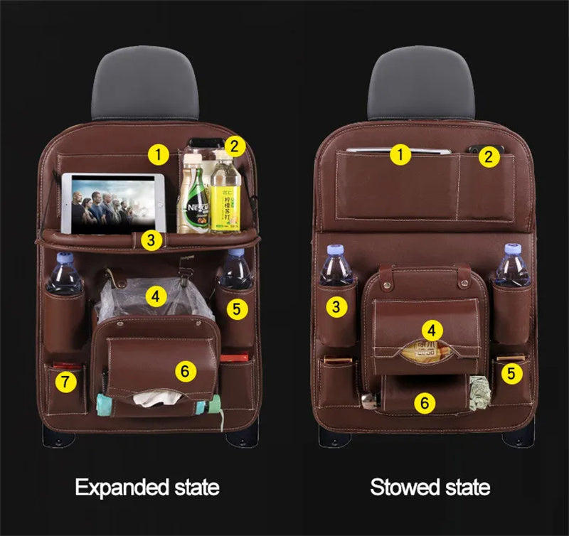 Leather Car Organizer