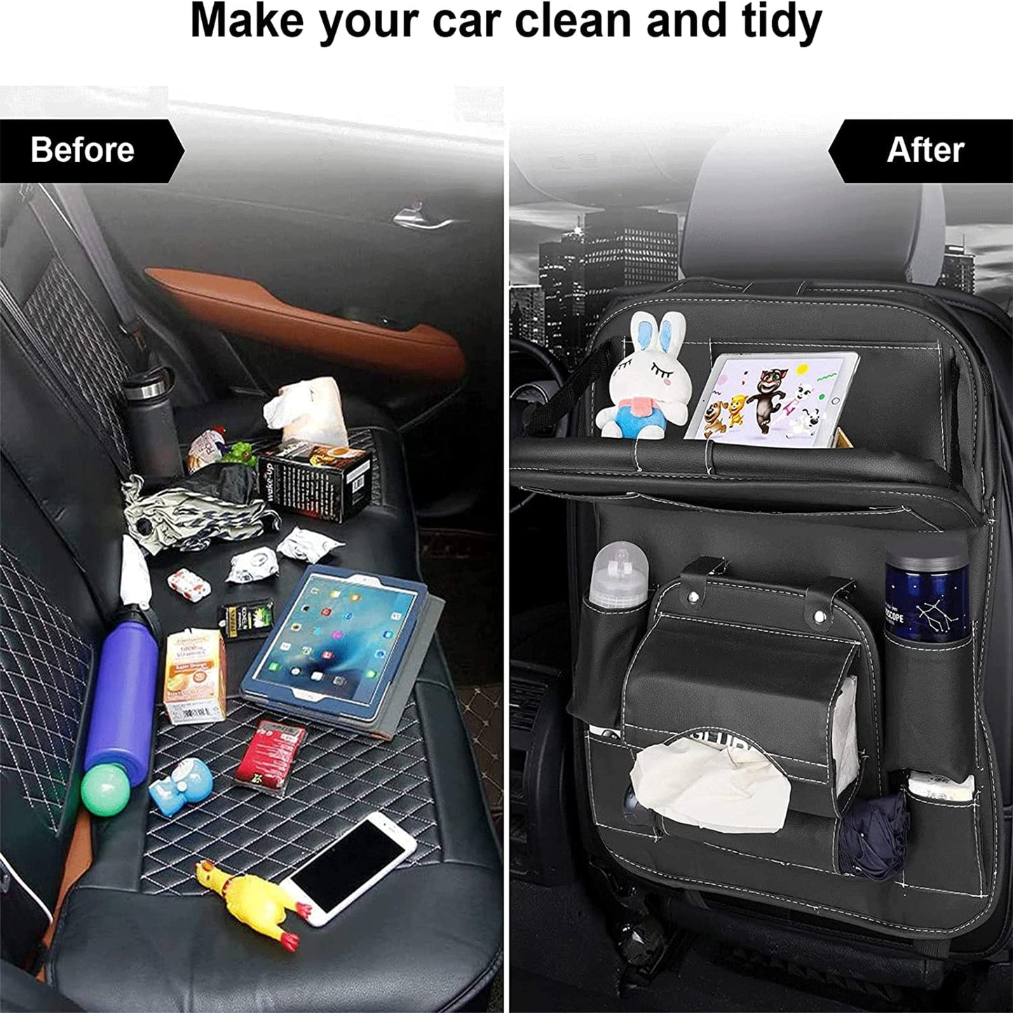 Leather Car Organizer