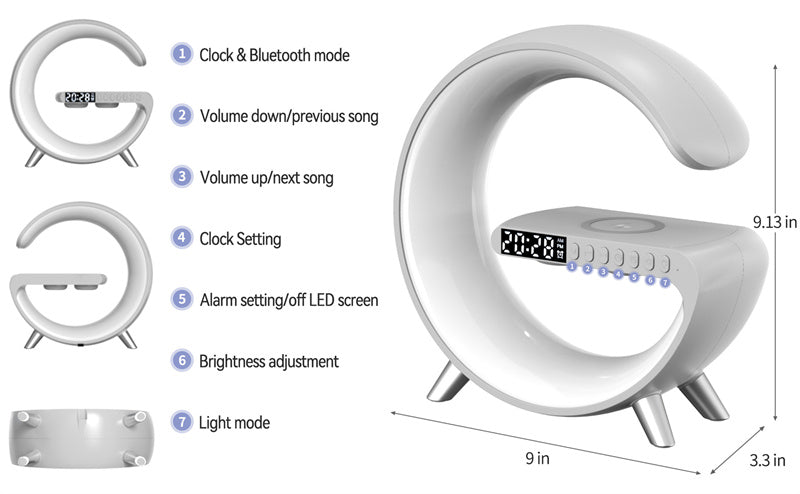 Intelligent G-Shaped Lamp