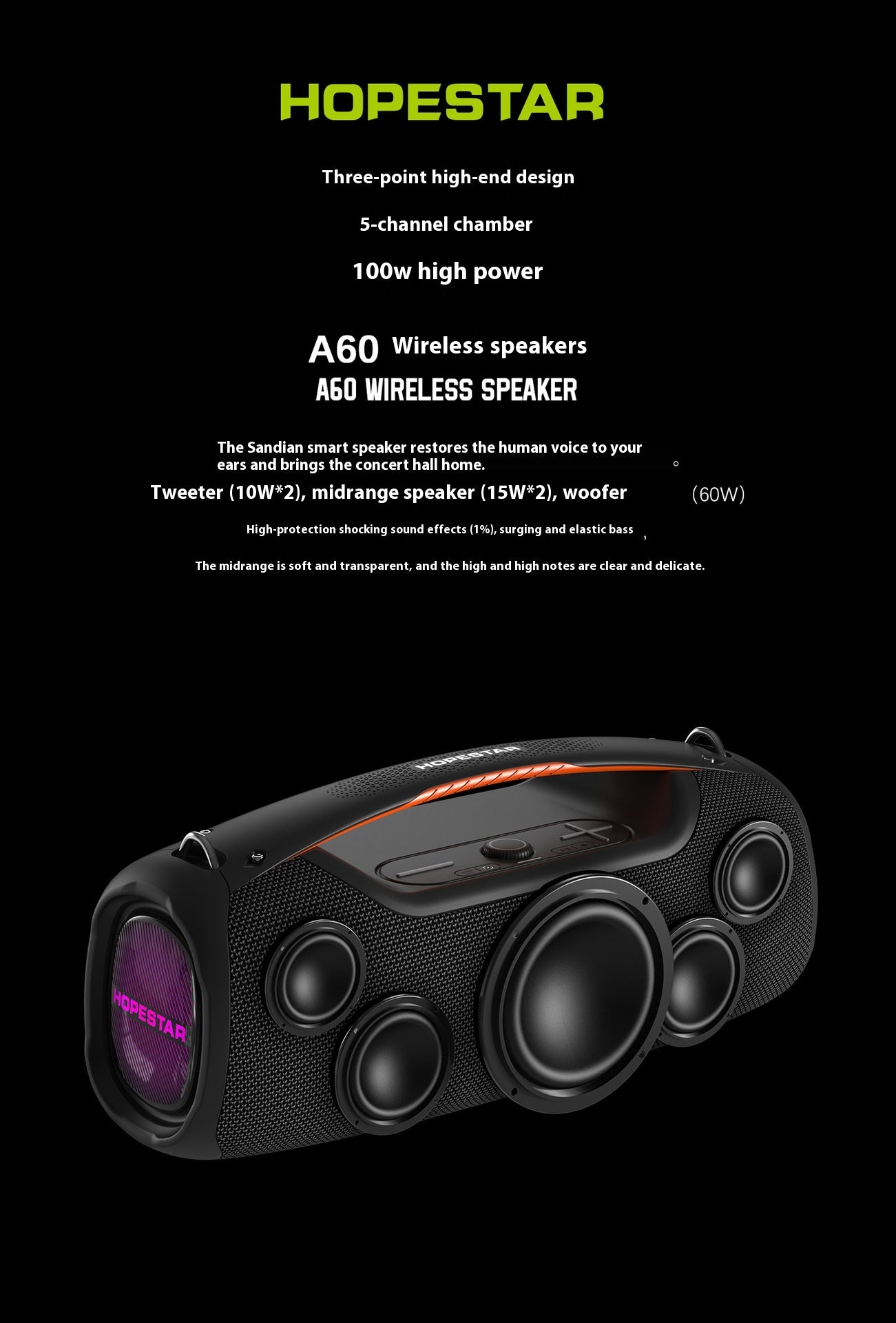 Super Bass Bluetooth Speaker