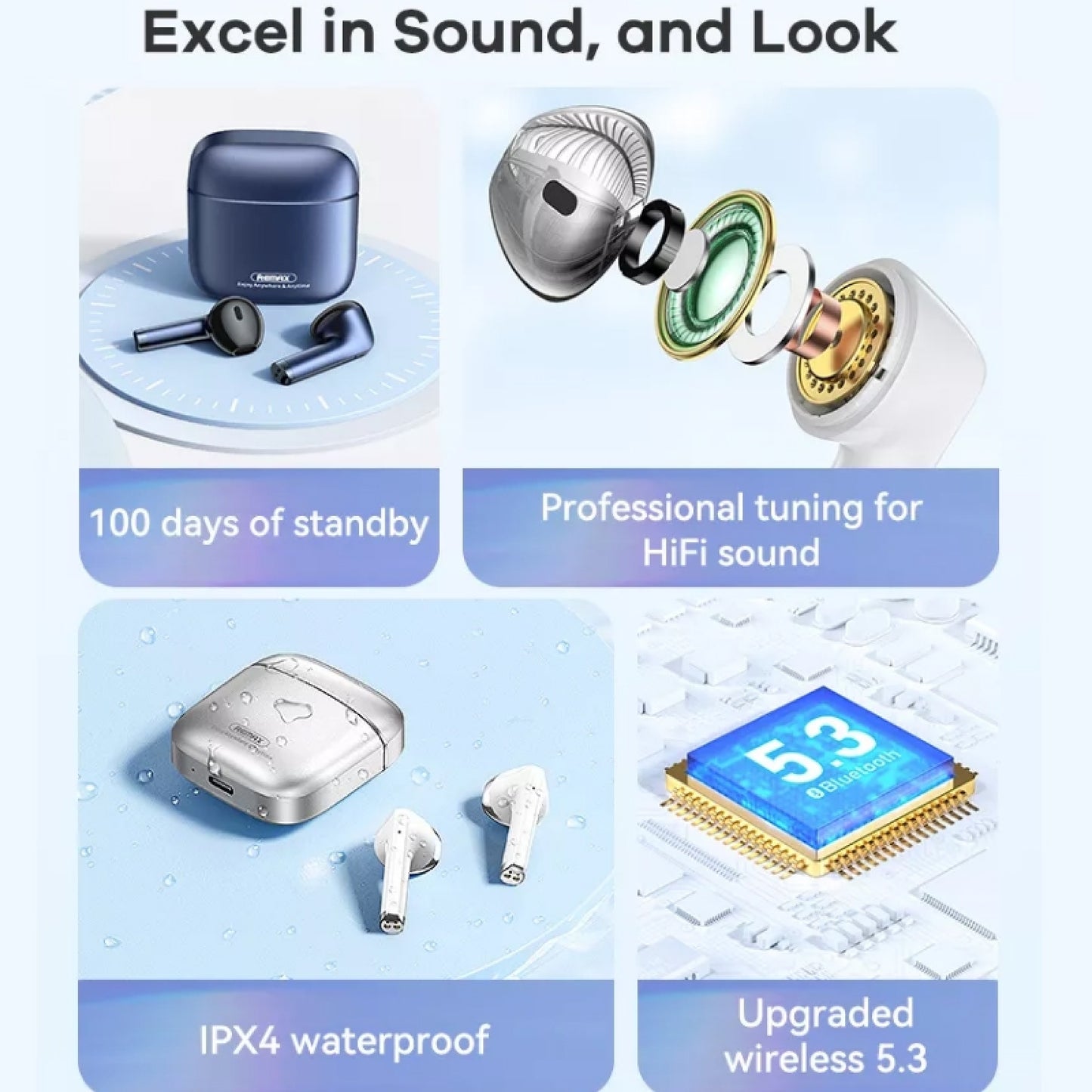 REMAX AlloyBuds Headphones