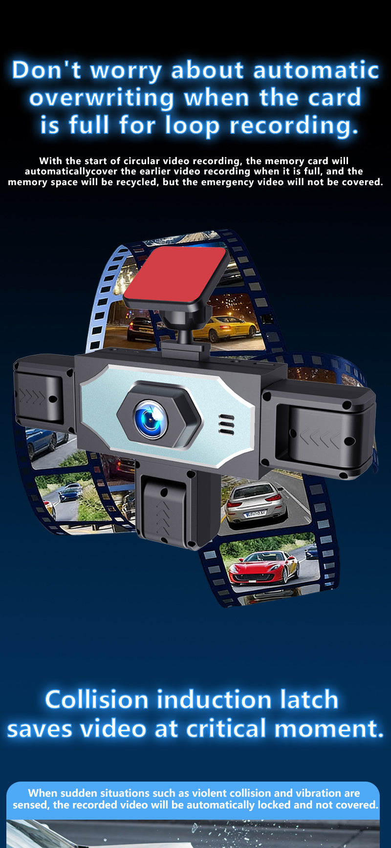 Five Camera Driving Recorder