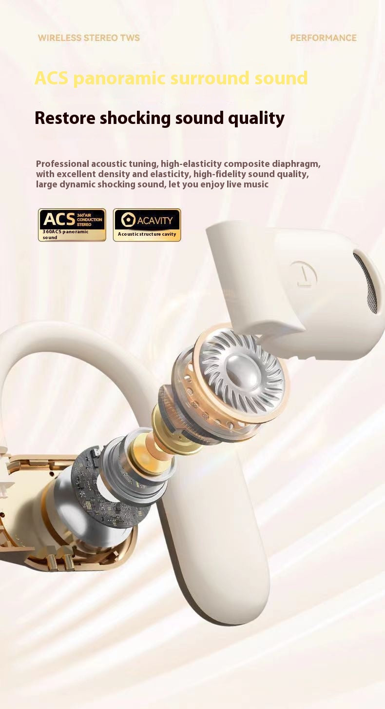 Non In-ear Bluetooth Headset