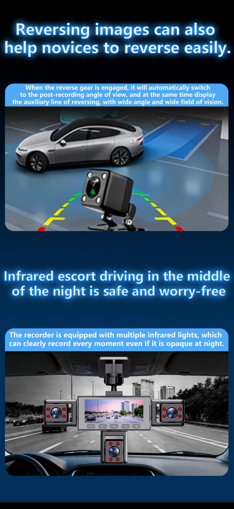 Five Camera Driving Recorder
