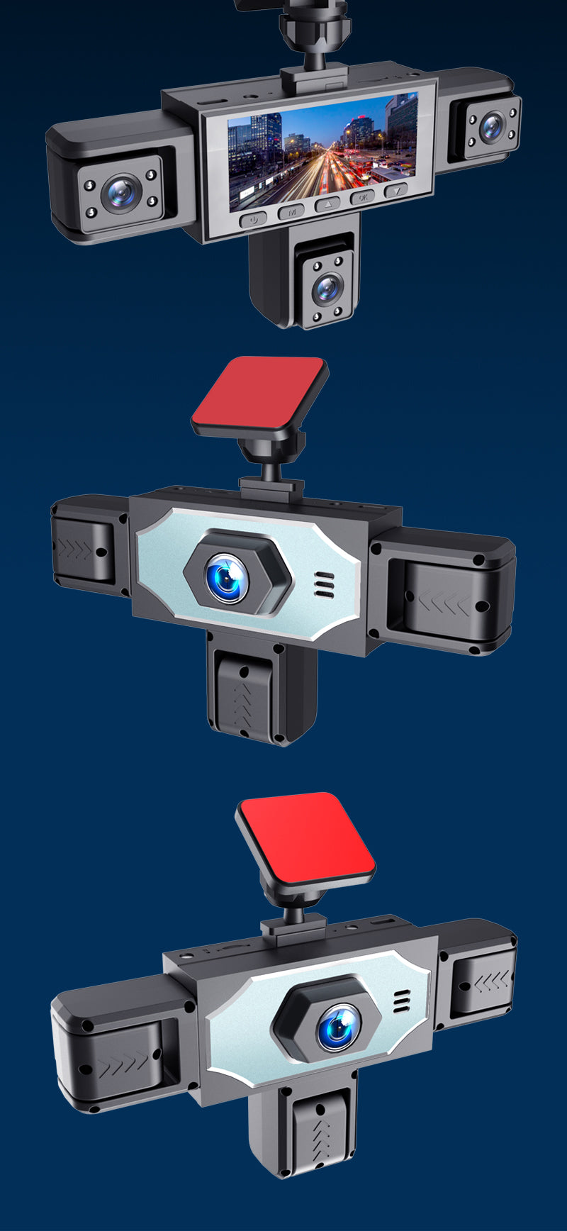 Five Camera Driving Recorder