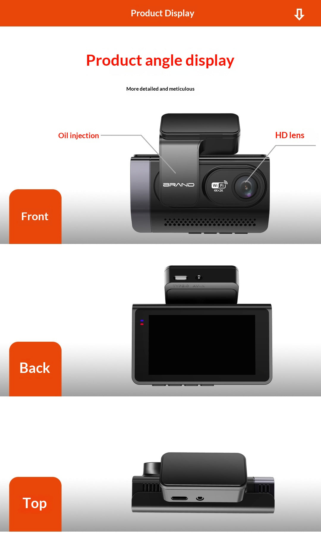 Cross-border HD Dash Cam