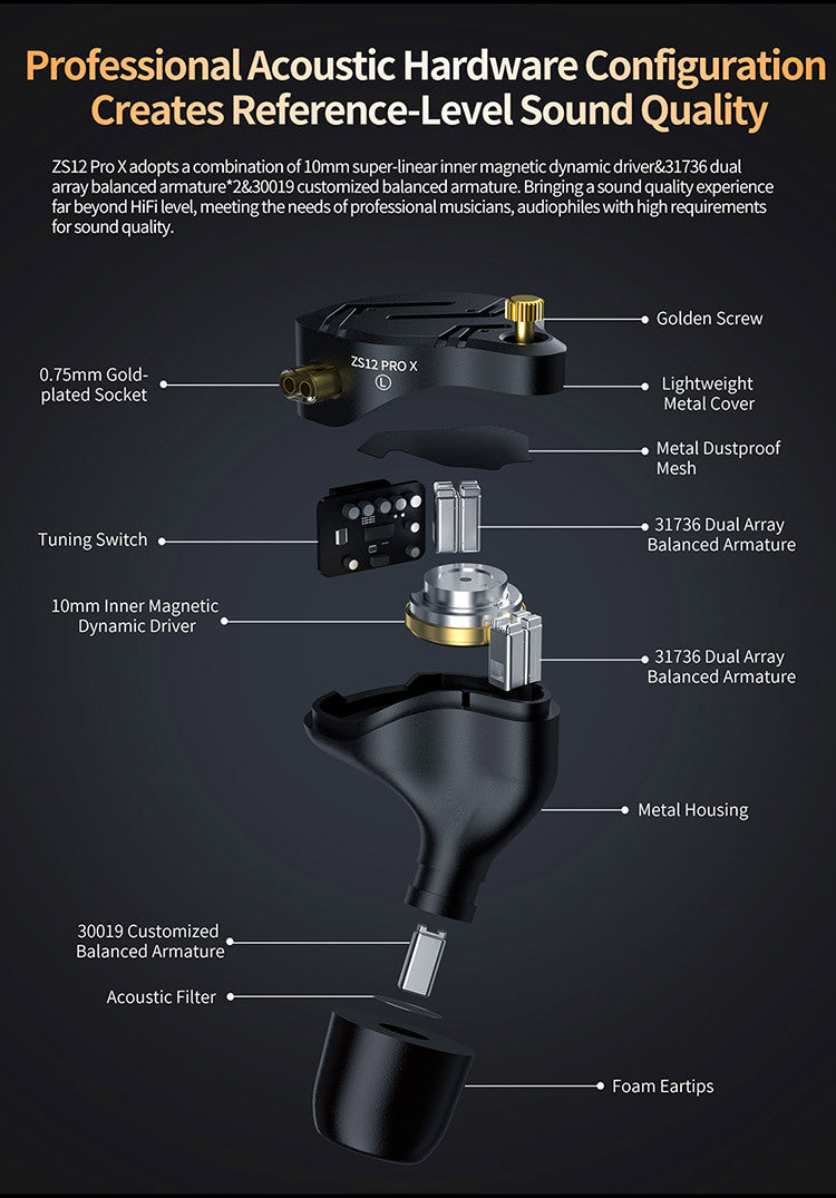 Circle Iron Earphone