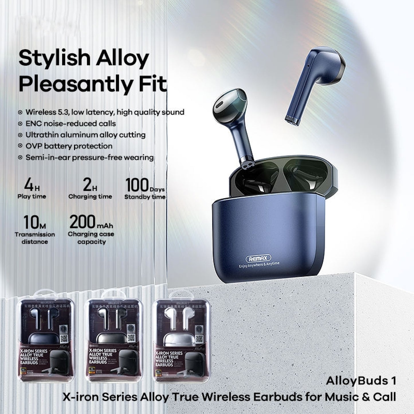 REMAX AlloyBuds Headphones