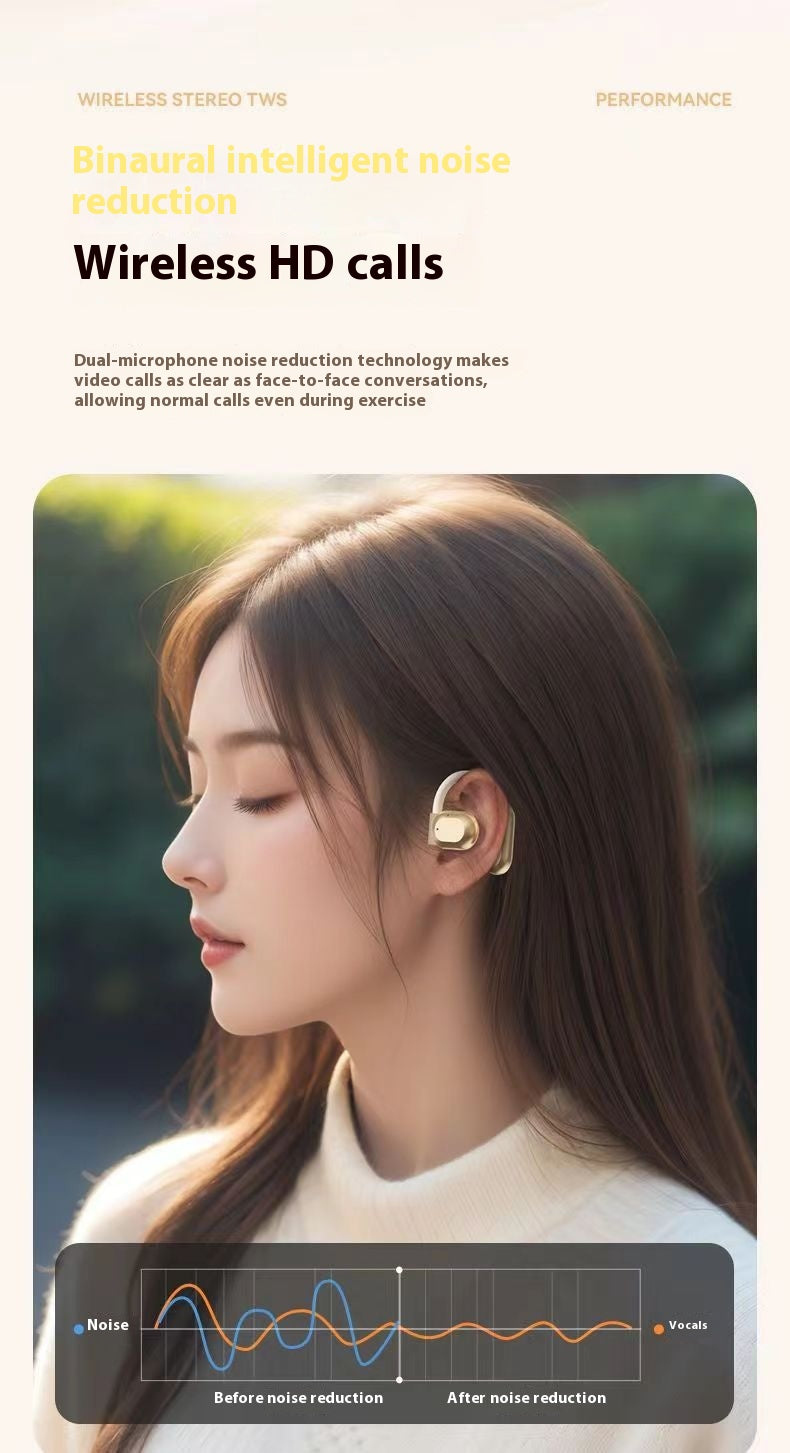 Non In-ear Bluetooth Headset